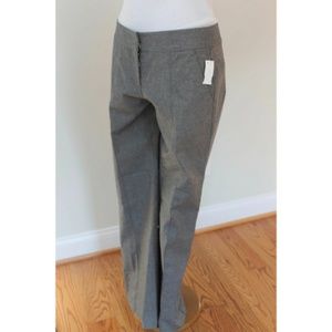 New Tags Poleci Black Gray Dress Work Pant 6 Small